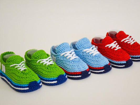 Craft Stylish New Balance-Inspired Sneakers for Your Baby