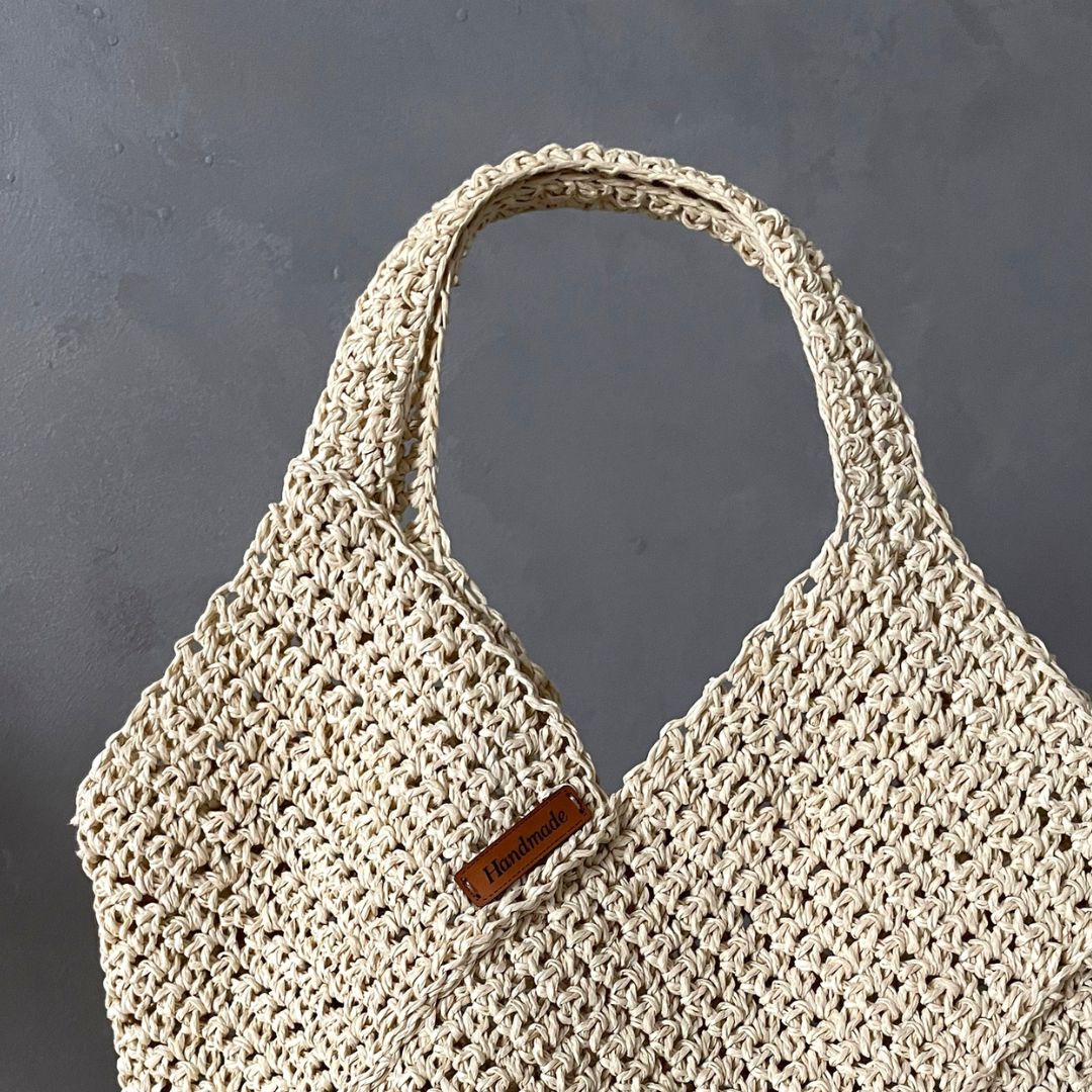 Diagonal Shopper Bag Crochet Pattern