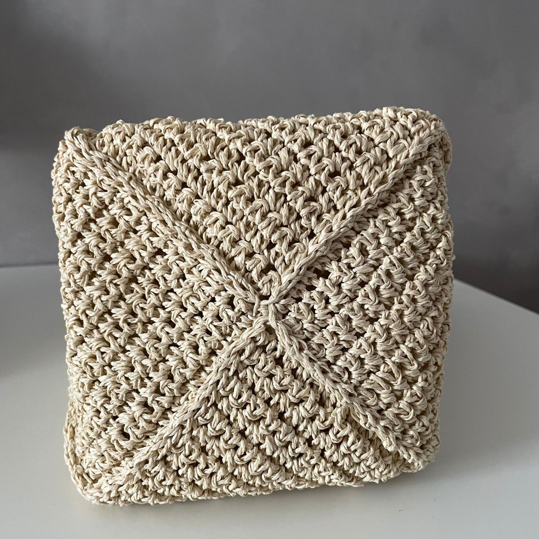Diagonal Shopper Bag Crochet Pattern