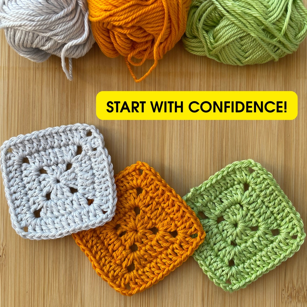 Solid Granny Square Pattern PDF