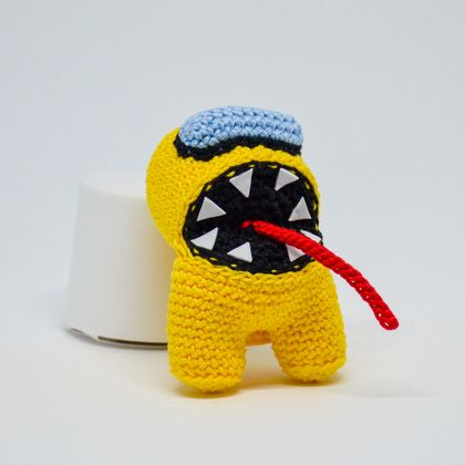 FREE Crewmate monster among us doll crochet pattern