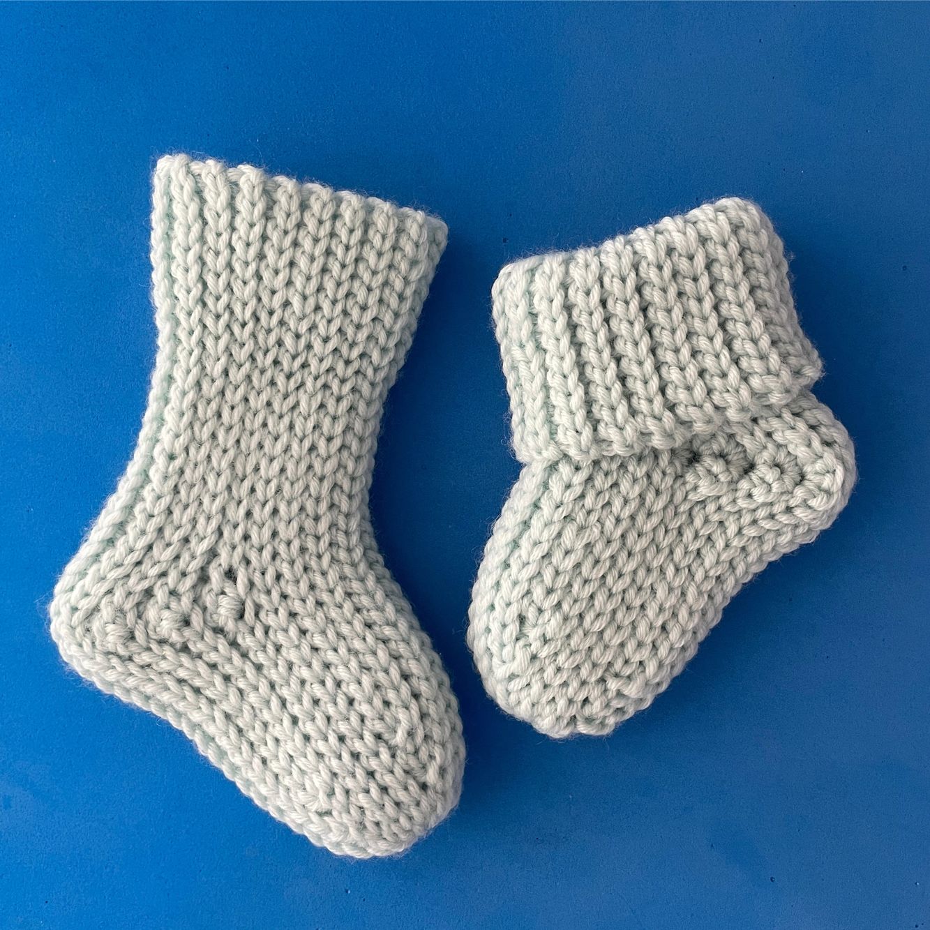 Baby-Wollsöckchen Häkelanleitung 3 Größen