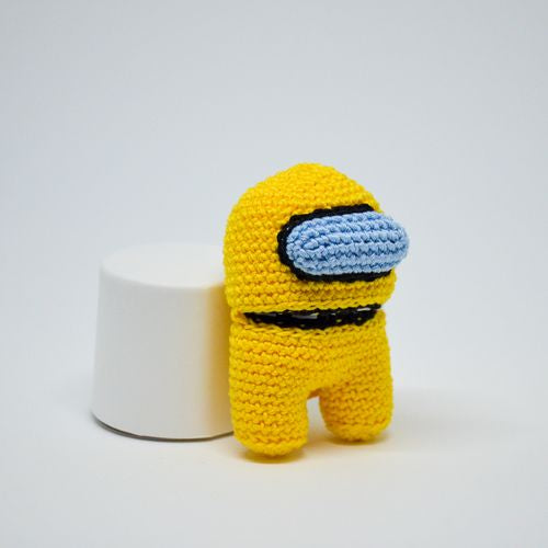 FREE Crewmate monster among us doll crochet pattern