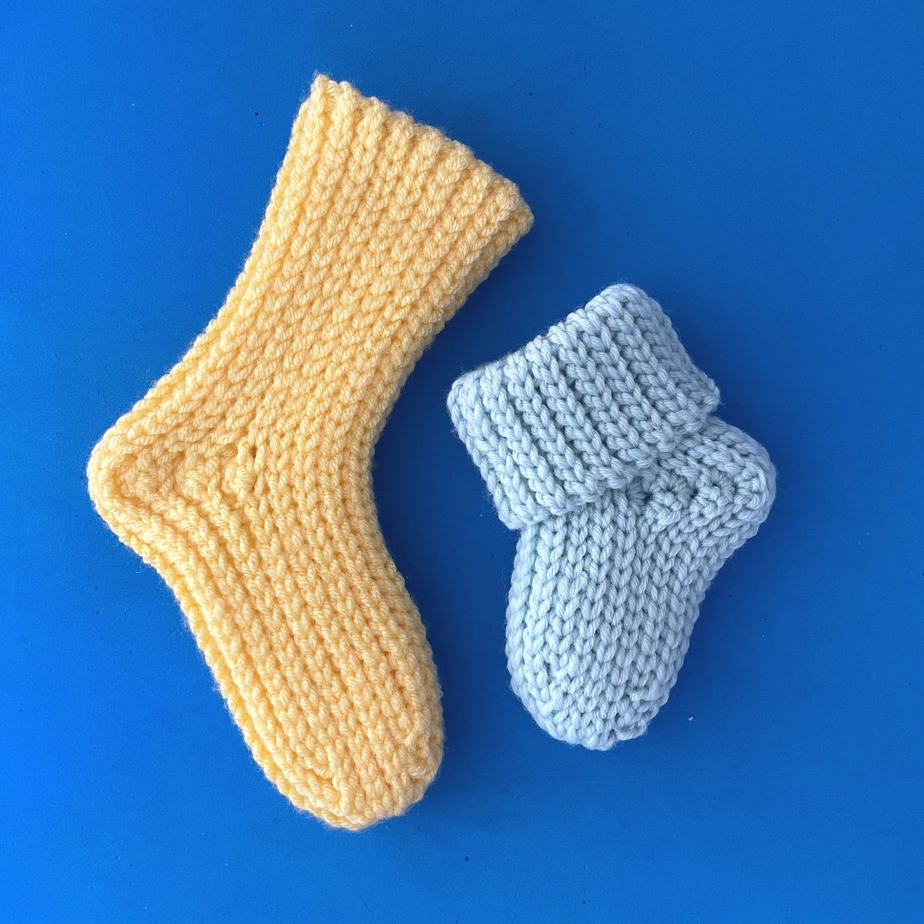 Baby-Wollsöckchen Häkelanleitung 3 Größen