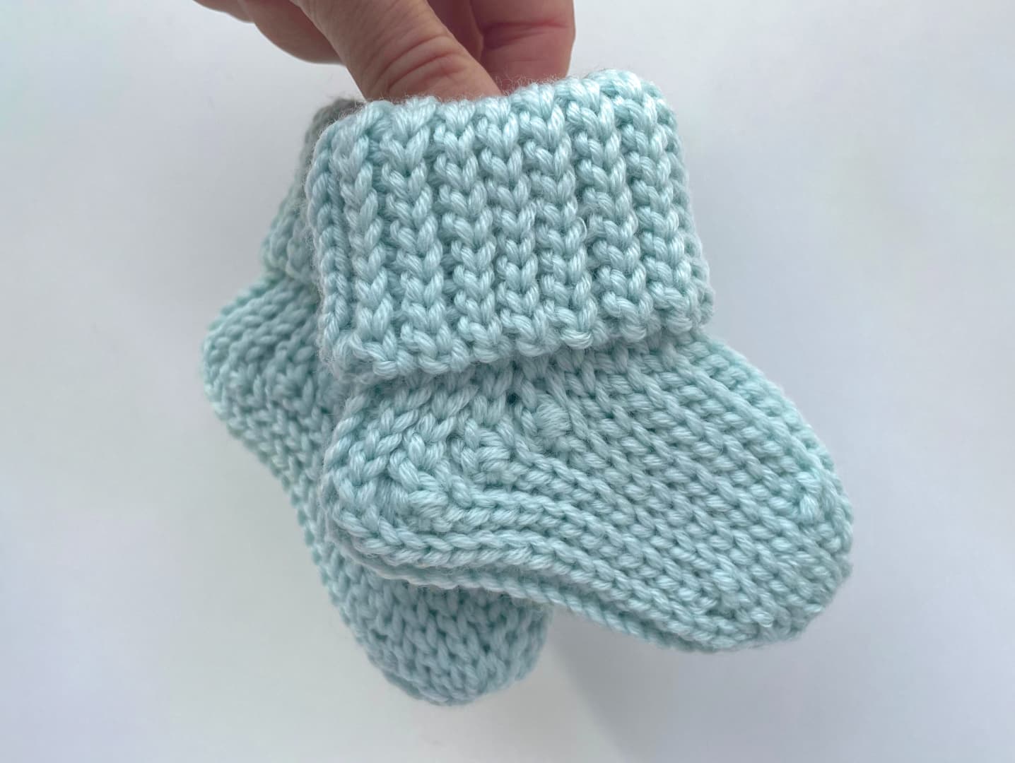 Сrochet pattern baby socks newborn baby girl boy 3 sizes