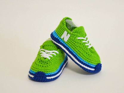 Baby crochet pattern shoes booties 6-9 months