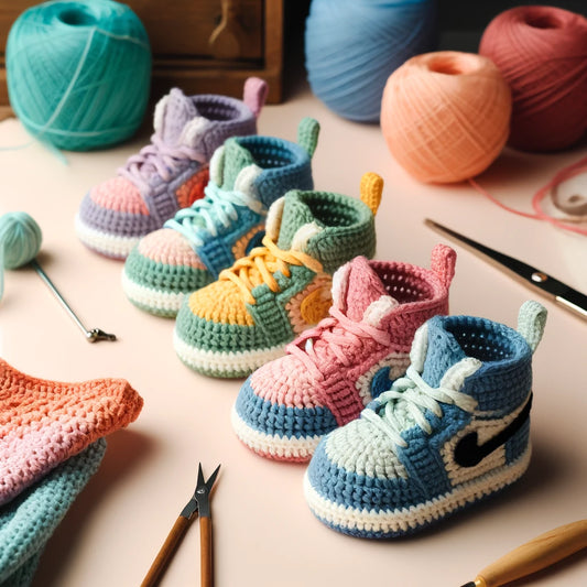 Discover Crochet Magic with My Masterclass on Crafting Kids’ Sneakers