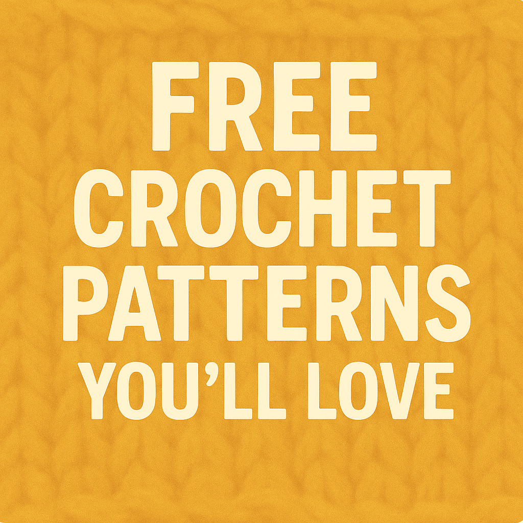 Free Crochet Patterns You’ll Love
