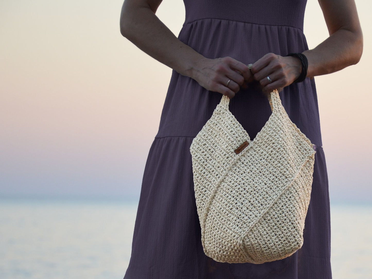 diagonal bag crochet pattern