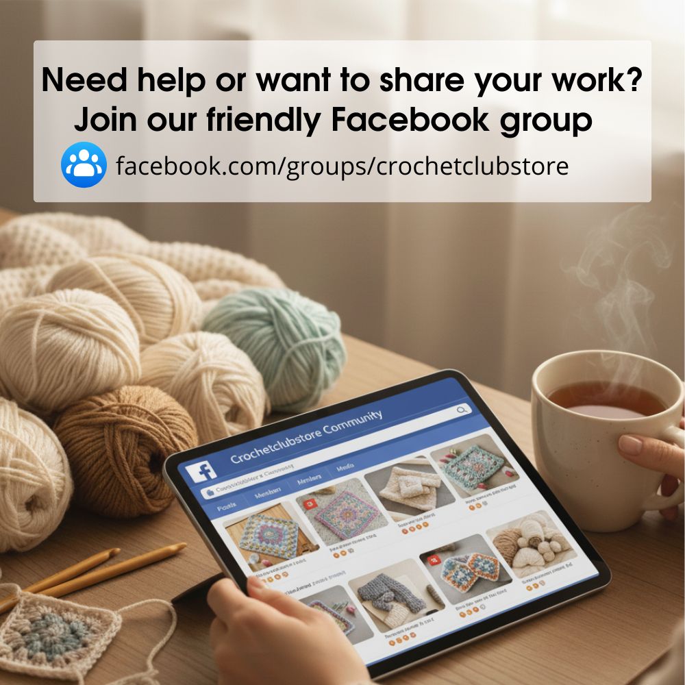 Crochet community support for baby booties pattern users