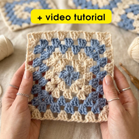 Classic Granny Square Pattern PDF
