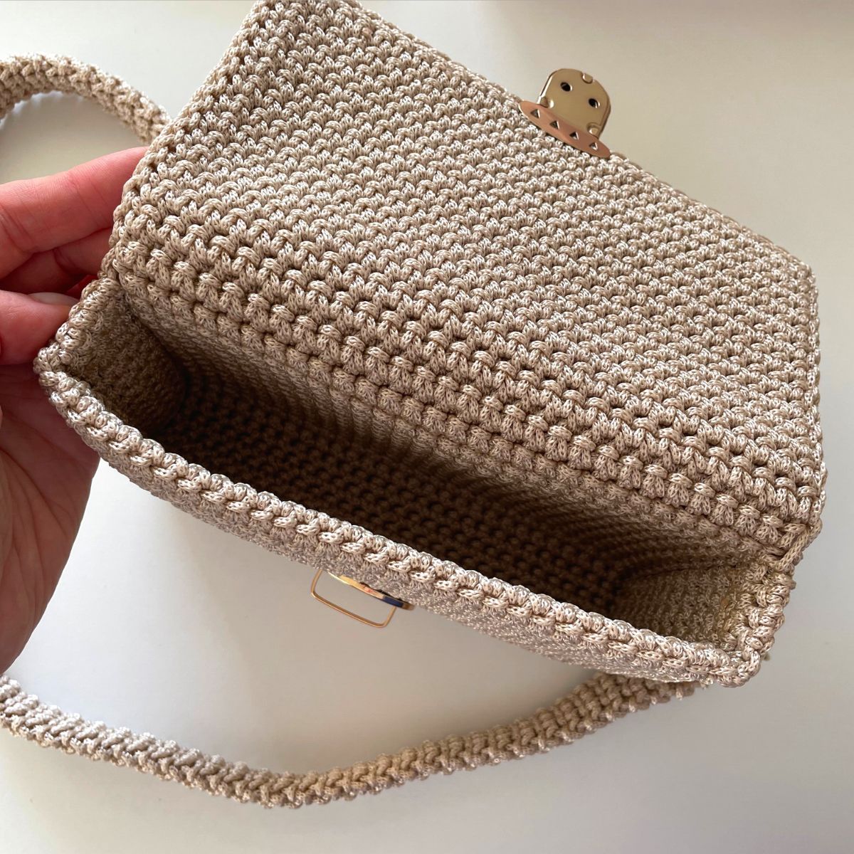 Crochet tutorial Mini Crossbody Bag pattern – CrochetClubStore