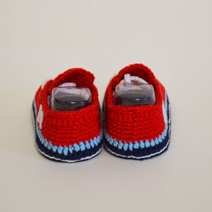 Baby crochet pattern shoes booties