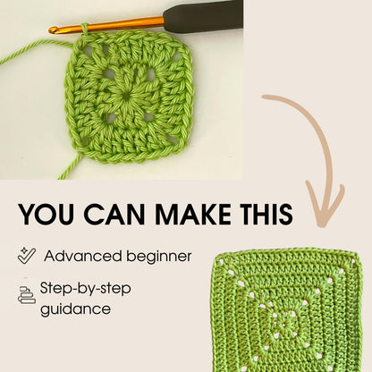 Solid Granny Square Pattern PDF