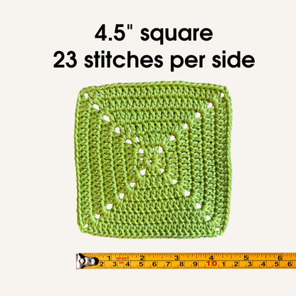 Solid Granny Square Pattern PDF