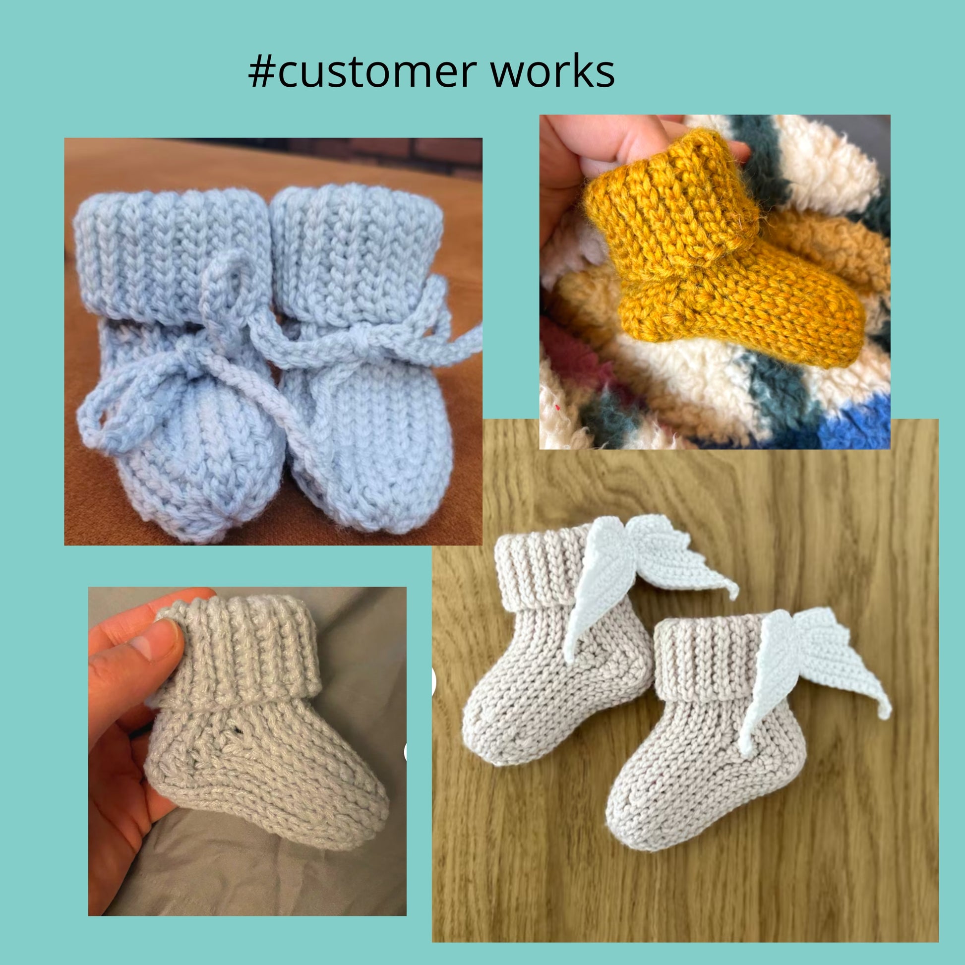 Crochet baby socks pattern beginner winter footwear newborn girl boy – CrochetClubStore crochet-baby-socks-pattern-beginner-winter-footwear-newborn-girl-boy-crochetclubstore