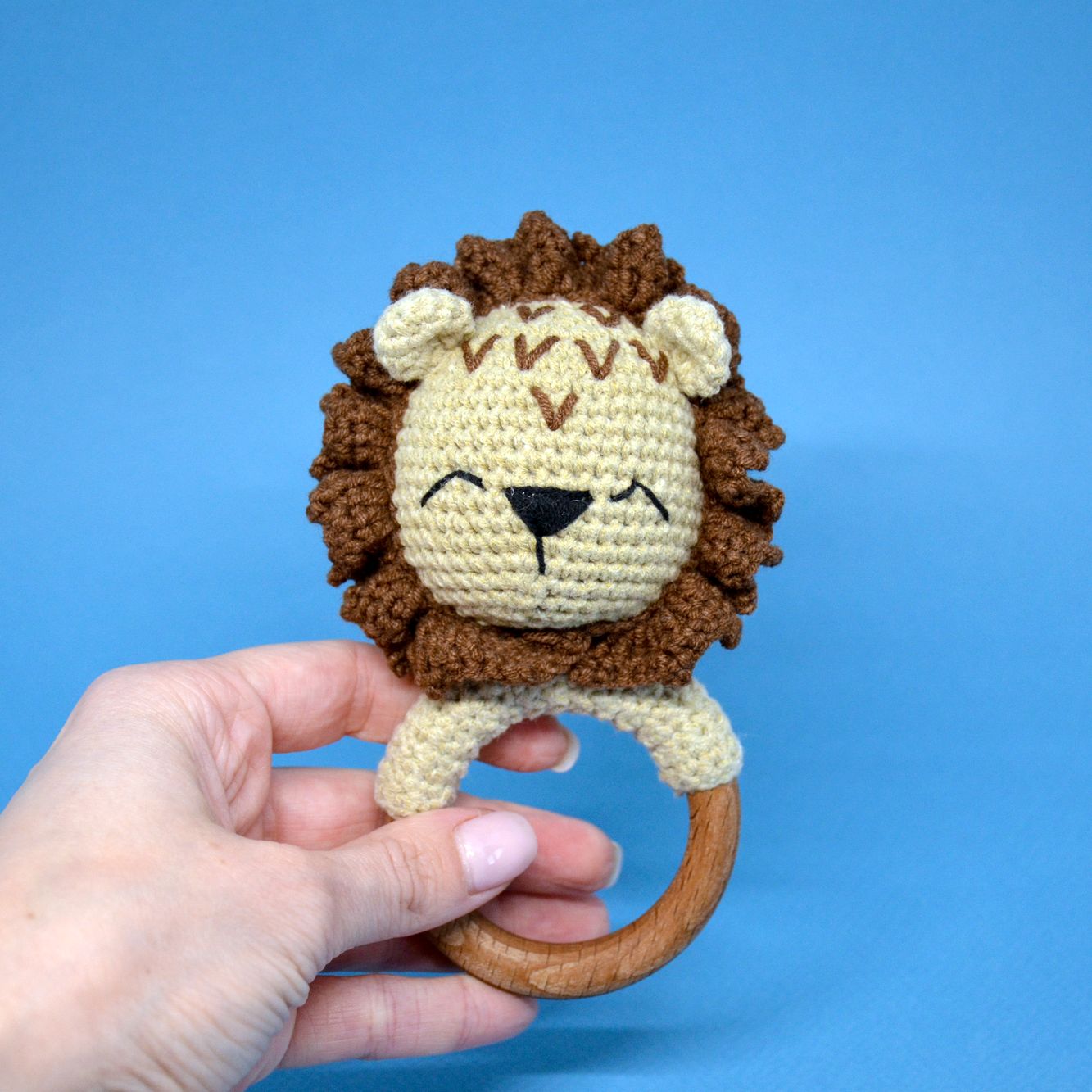 crochet pattern lion amigurumi