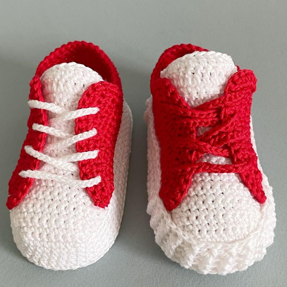 tennis sneakers crochet pattern