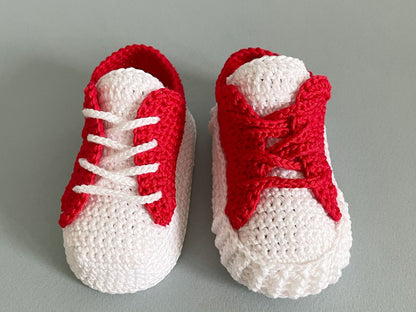 tennis sneakers crochet pattern