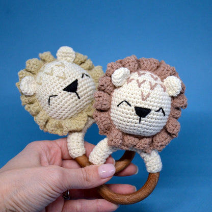 lion toy crochet pattern