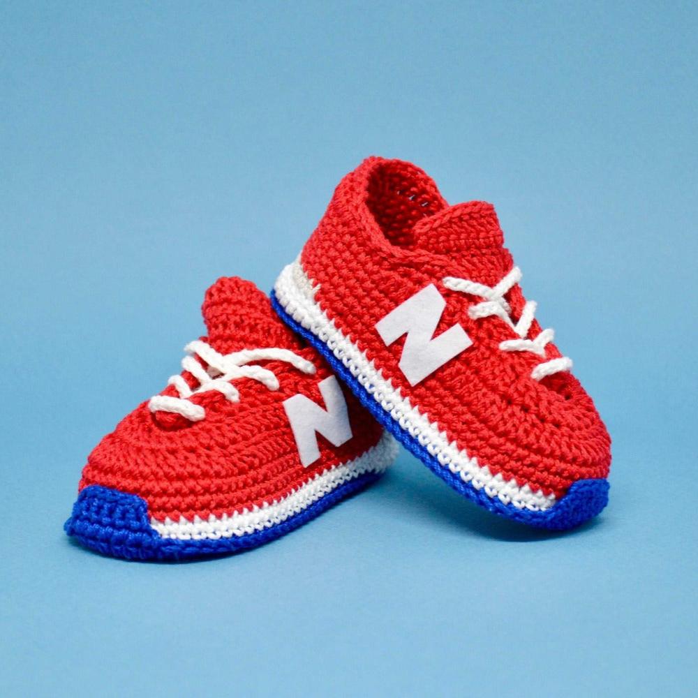 Baby crochet pattern shoes booties 6-9 months NB inspired