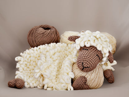 Baby Lovey Lamb Crochet Pattern
