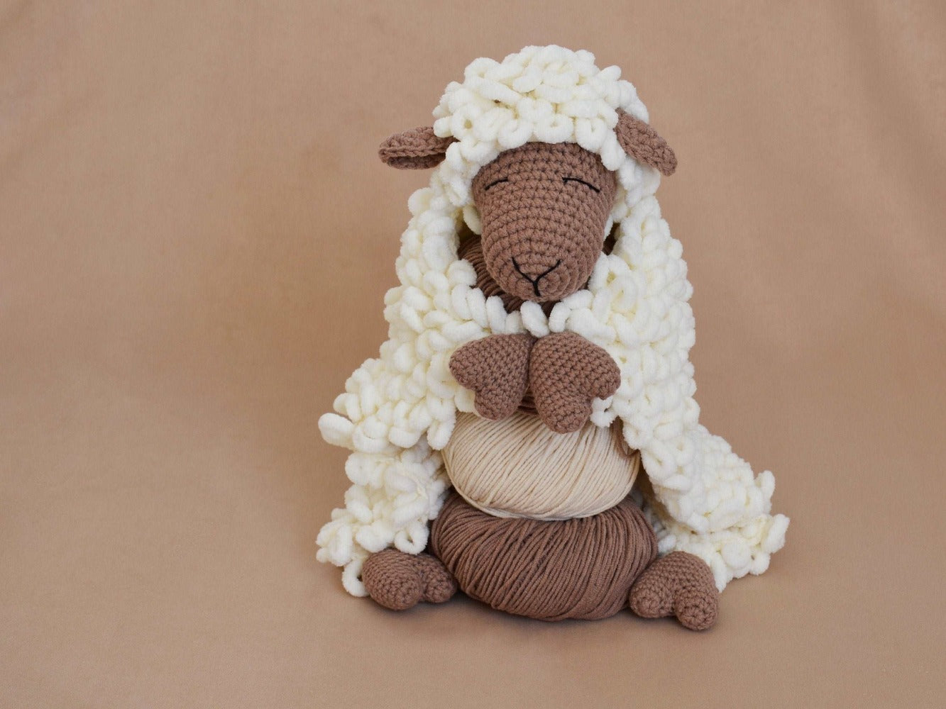 Baby Lovey Lamb Crochet Pattern #BL1