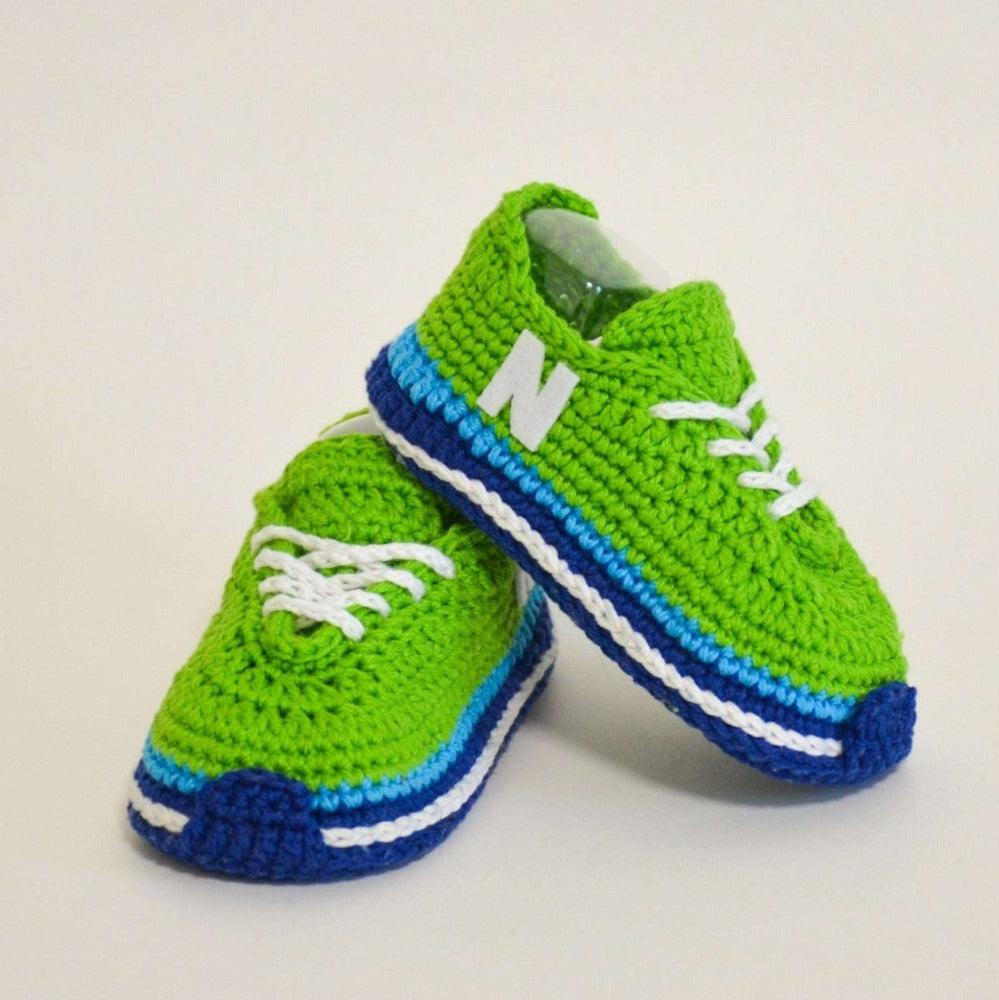 Baby crochet pattern shoes booties 6-9 months