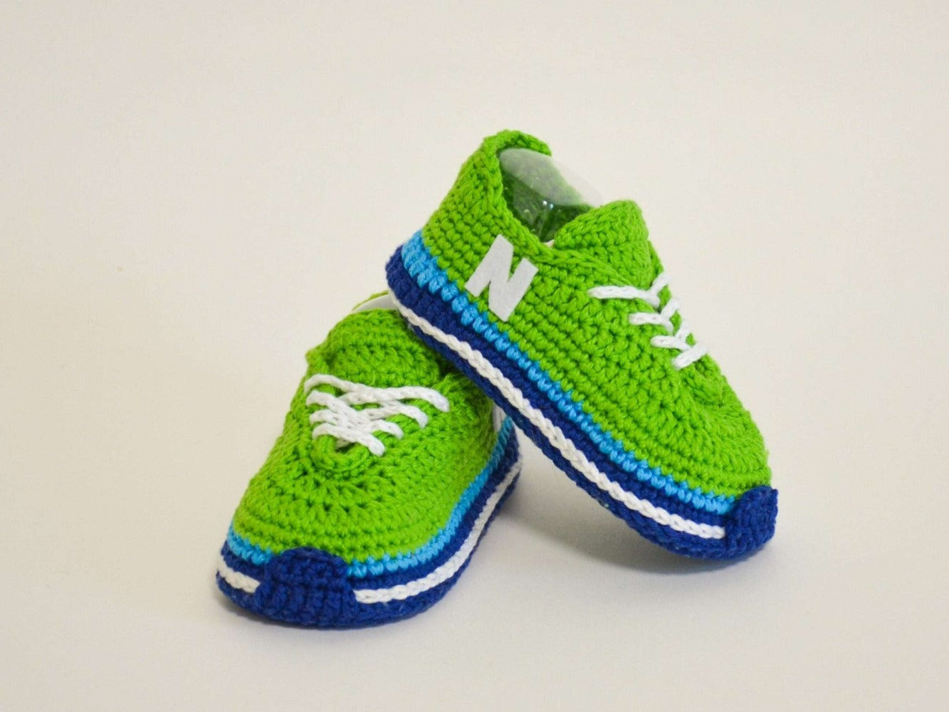 Baby crochet pattern shoes booties 6-9 months #B7