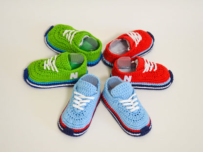 Baby crochet pattern shoes booties